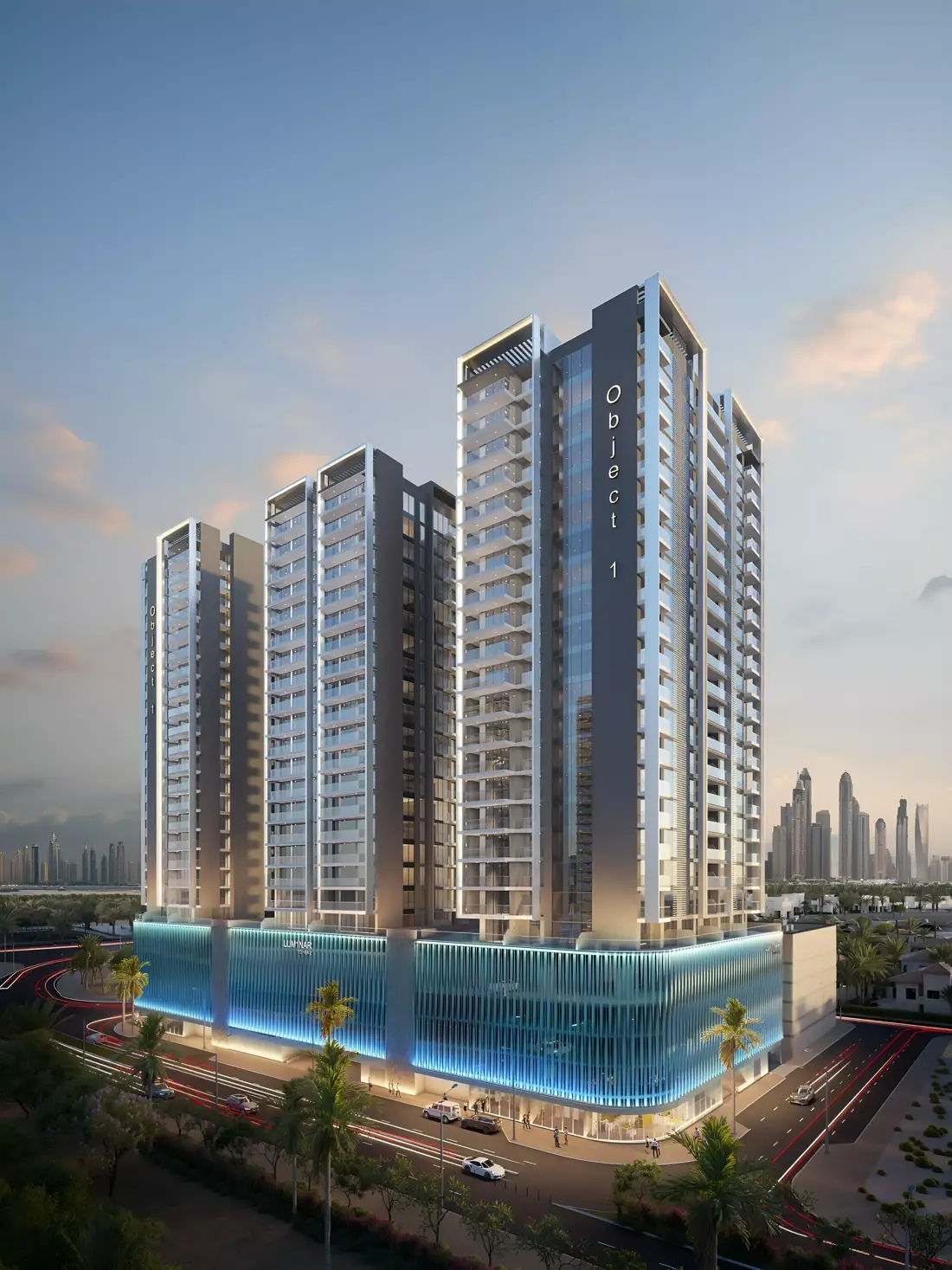 Lum1nar Tower 3 at Dubai, Jumeirah Village Triangle — Object 1
