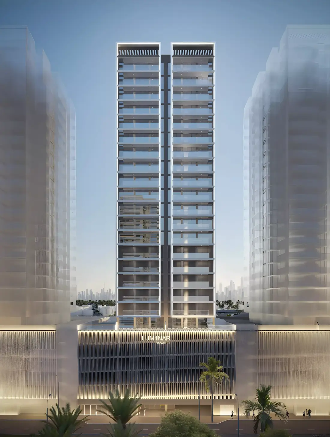 Lum1nar Tower 3 at Dubai, Jumeirah Village Triangle — Object 1