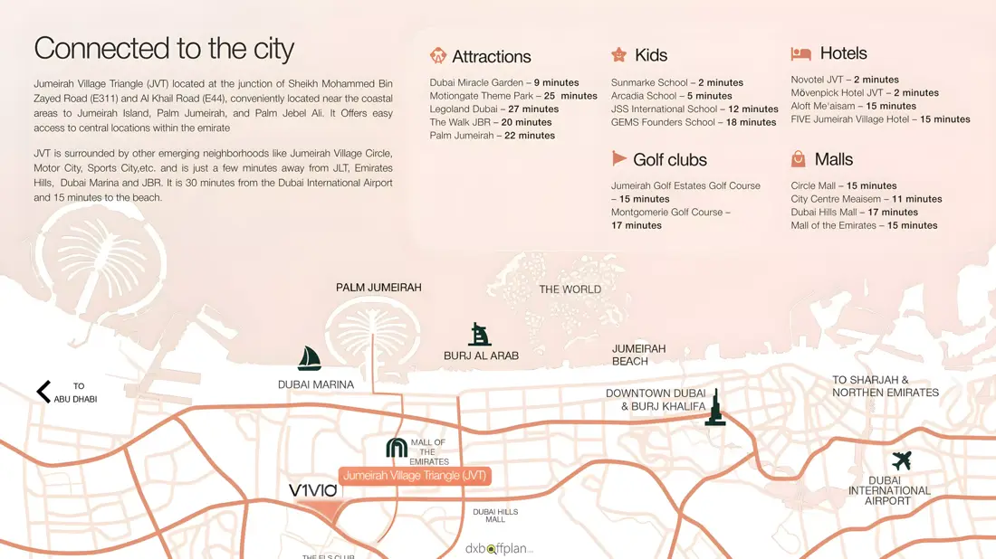 V1VID Residence at Jumeirah Village Triangle — Object 1