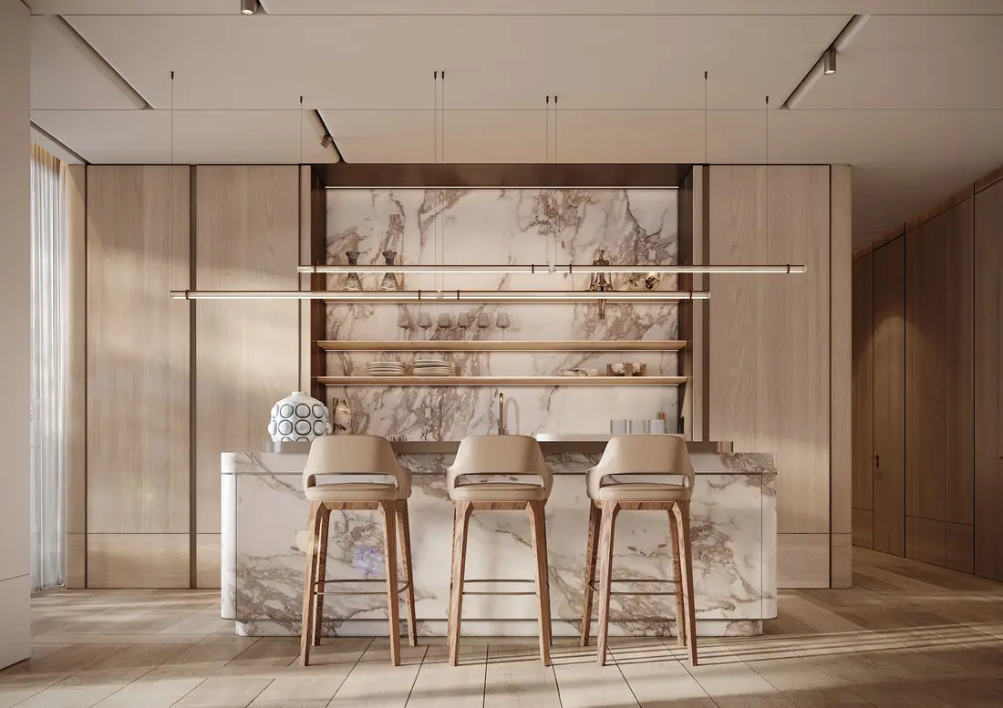 The Alba Resort Residences, Dorchester Collection, Dubai — Omniyat