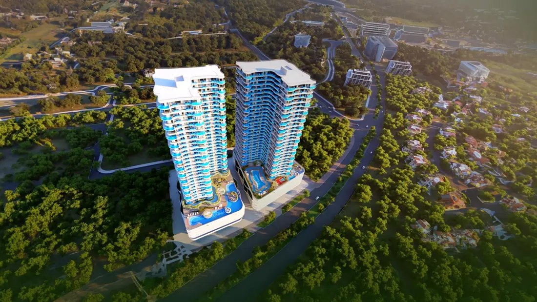 SAMANA Barari Twin Towers — Dubai